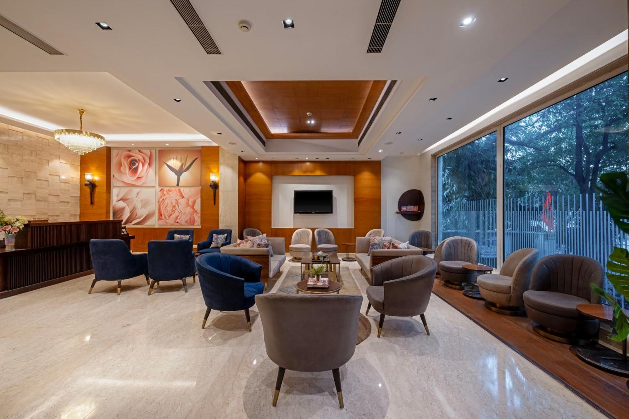 Hotel Saket 27 New Delhi Luaran gambar