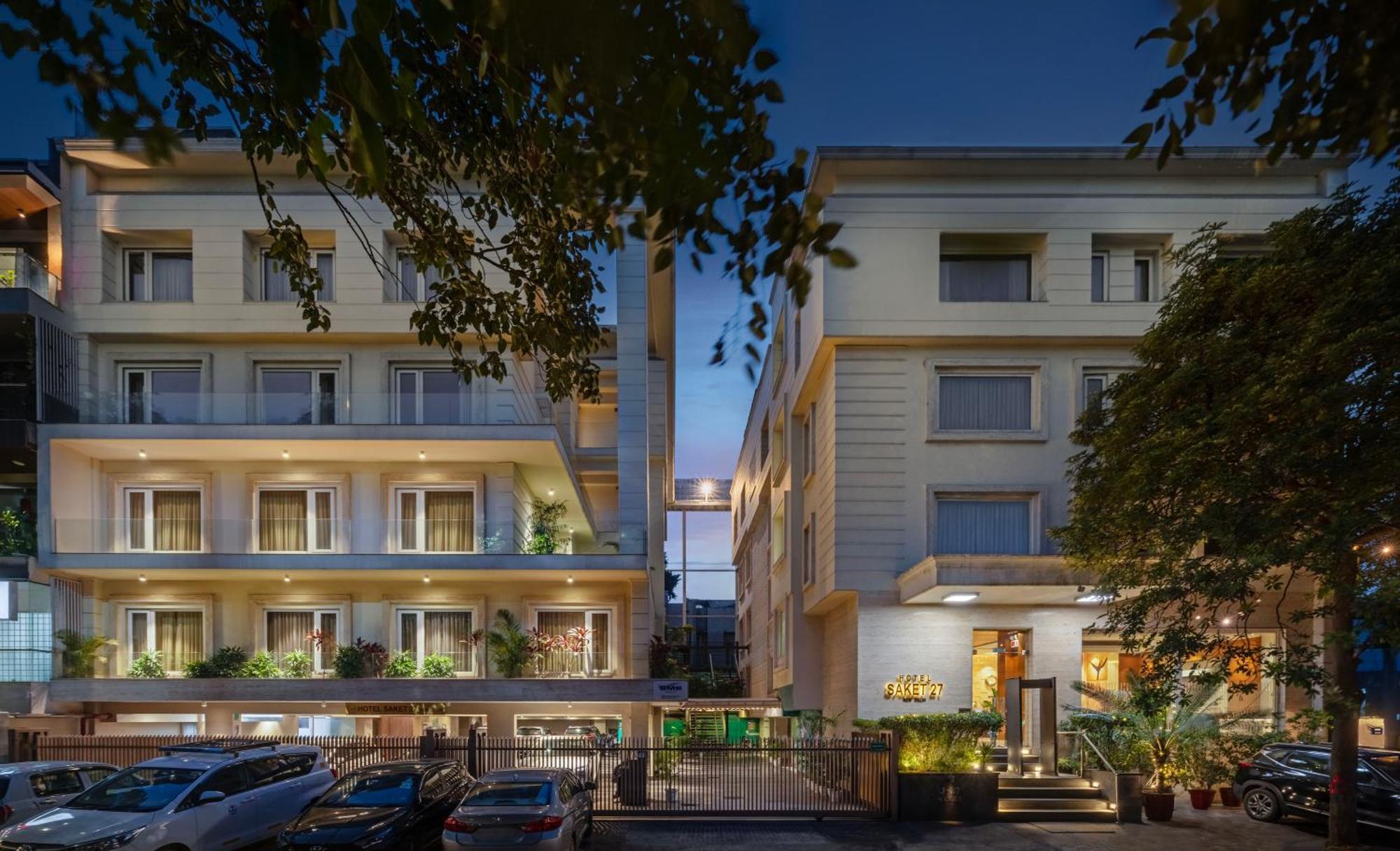 Hotel Saket 27 New Delhi Luaran gambar